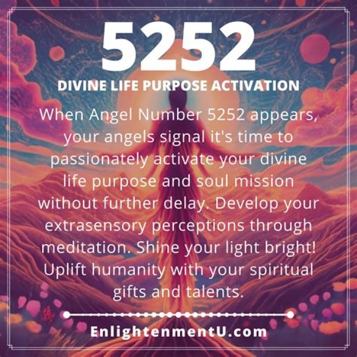 Unlocking The Mysteries Of The 5252 Angel Number