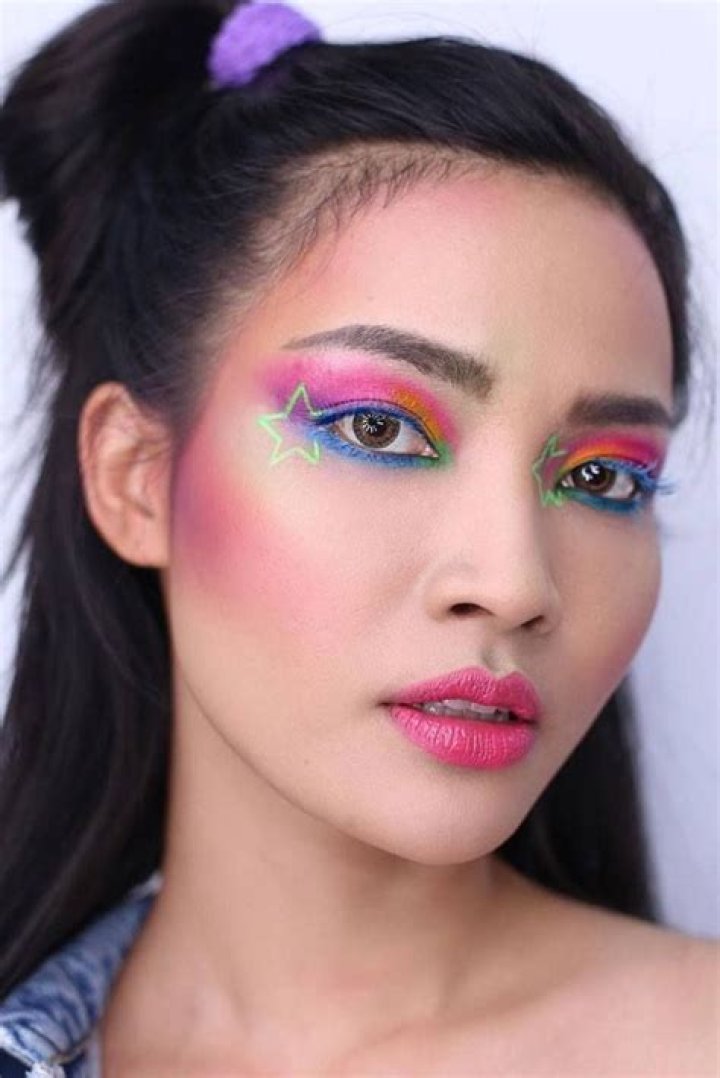Glamorous 80s Retro Makeup: A Journey Back To The Neon Era
