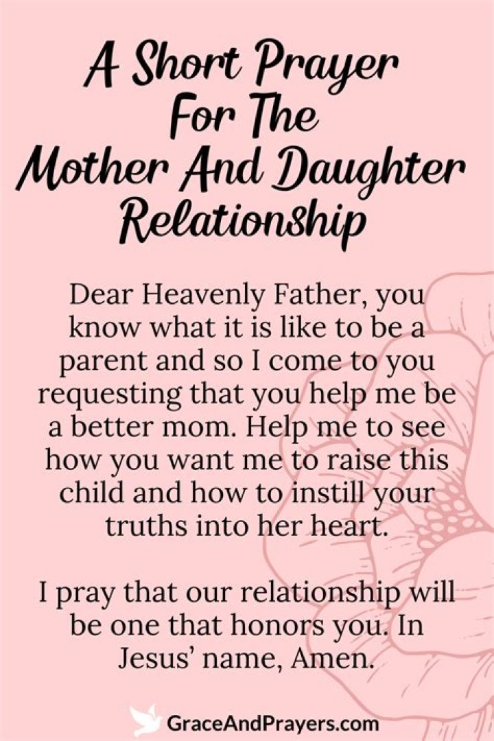 Unveiling The Power Of A Daughter's Prayer For Her Mother: Discoveries And Insights