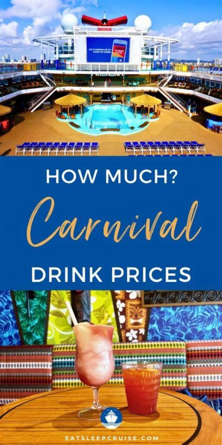 Carnival Cruise Drink Package Glitch: A Surprising Opportunity For Travelers