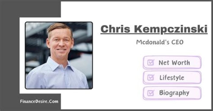 Unveiling The Secrets Of Chris Kempczinski's Net Worth
