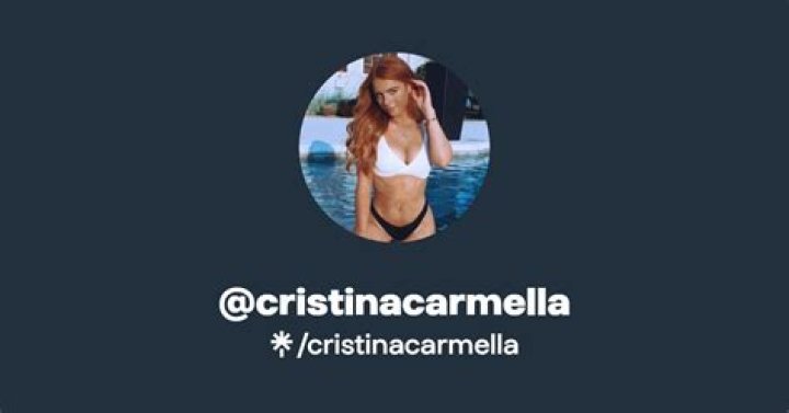 Exclusive Cristinacarmella Onlyfans Leak Revealed