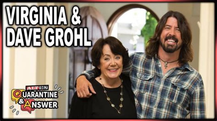 Dave Grohls Mom Virginia Grohl Dies At The Age Of 73