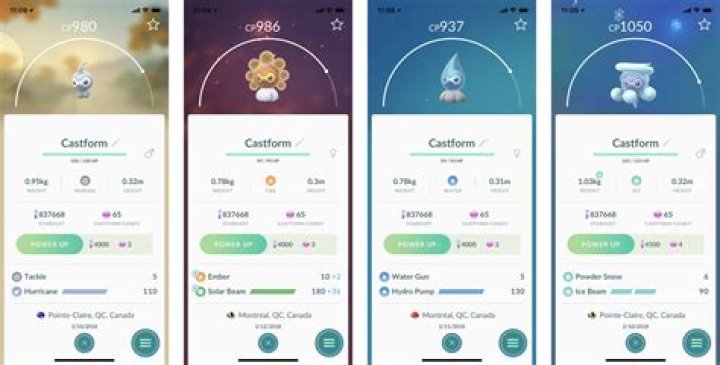 The Ultimate Guide To All Different Castforms In Pokmon GO