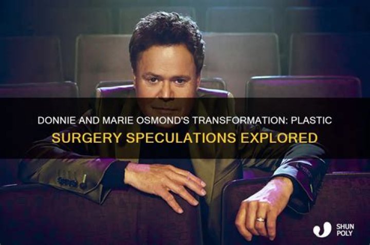Donnie Osmond's Plastic Surgery Journey