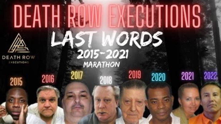 Extraordinary last words of death row's most notorious killers ·