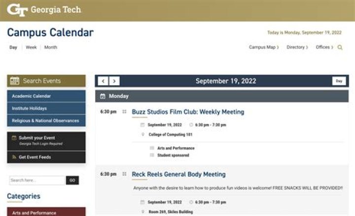 Georgia tech academic calendar |