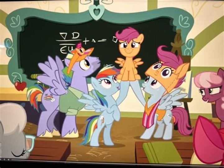 Is Rainbow Dash and Scootaloo sisters?