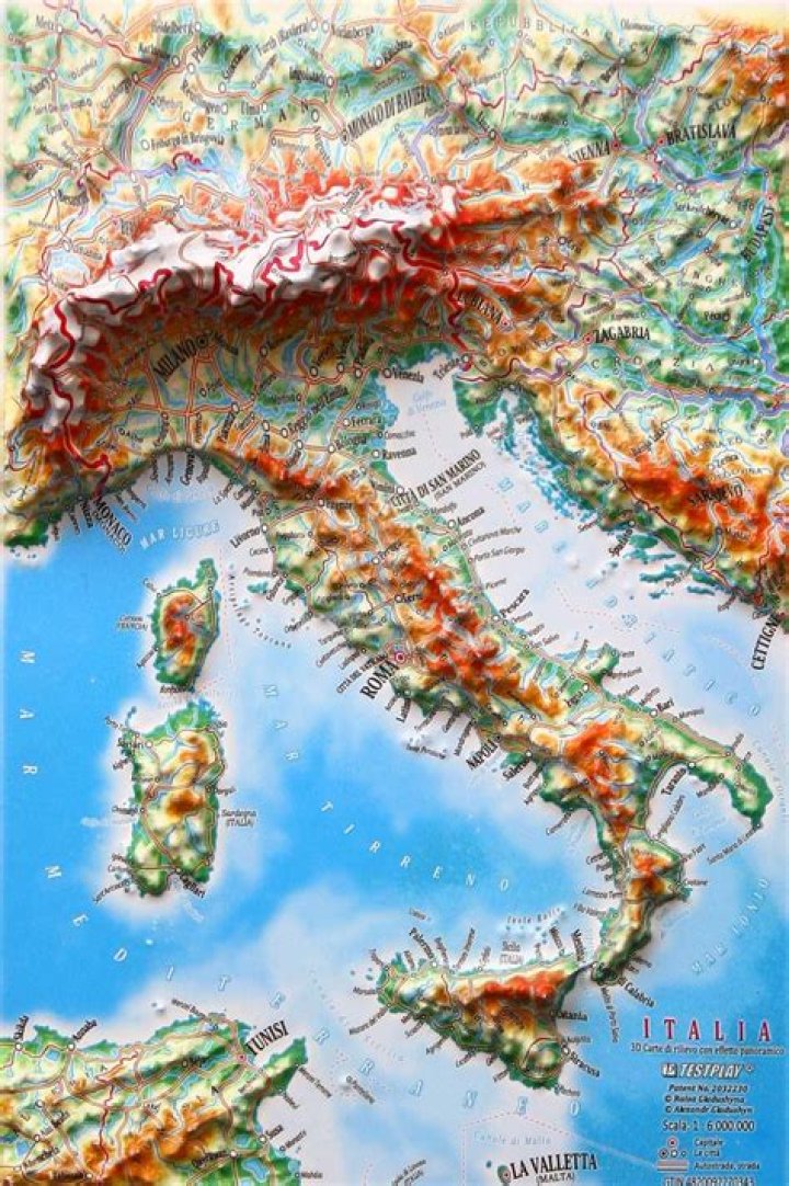 Italy: A 3D Visual Representation