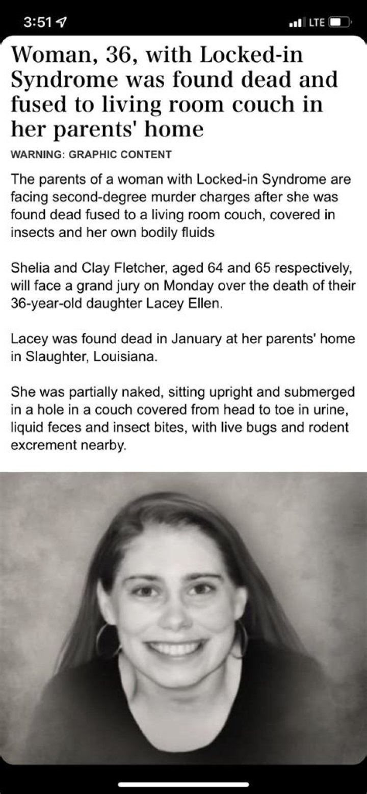 Lacey Fletcher: A Heart-Wrenching Journey Through Locked-In Syndrome