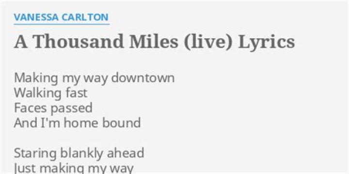 Making My Way Downtown Lyrics