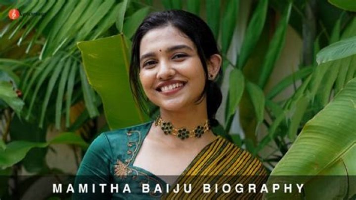 The Enchanting Saga Of Mamitha Baiju: A Journey Through Time