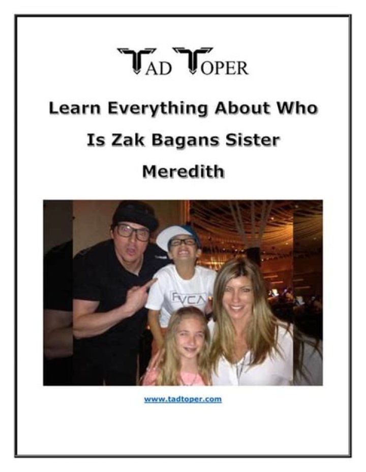 Facts About Zak Bagans' Sister ·