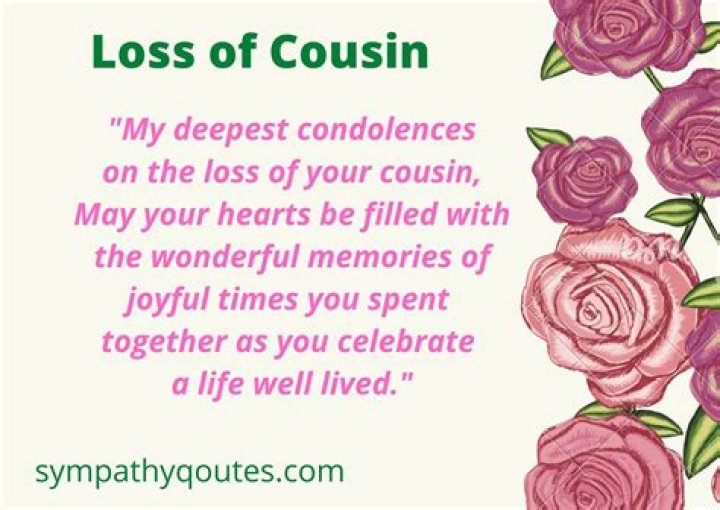 Navigating The Loss Of A Cousin