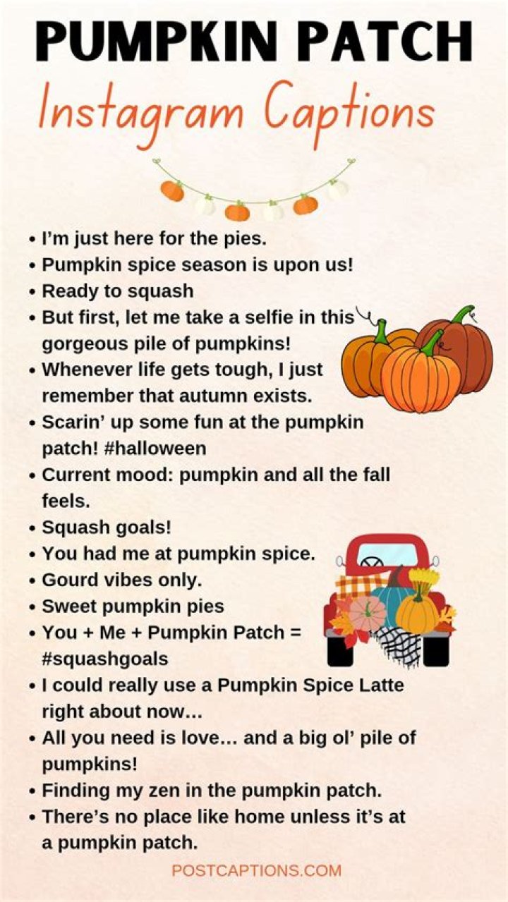 Unforgettable Moments: Pumpkin Patch Captions With Friends