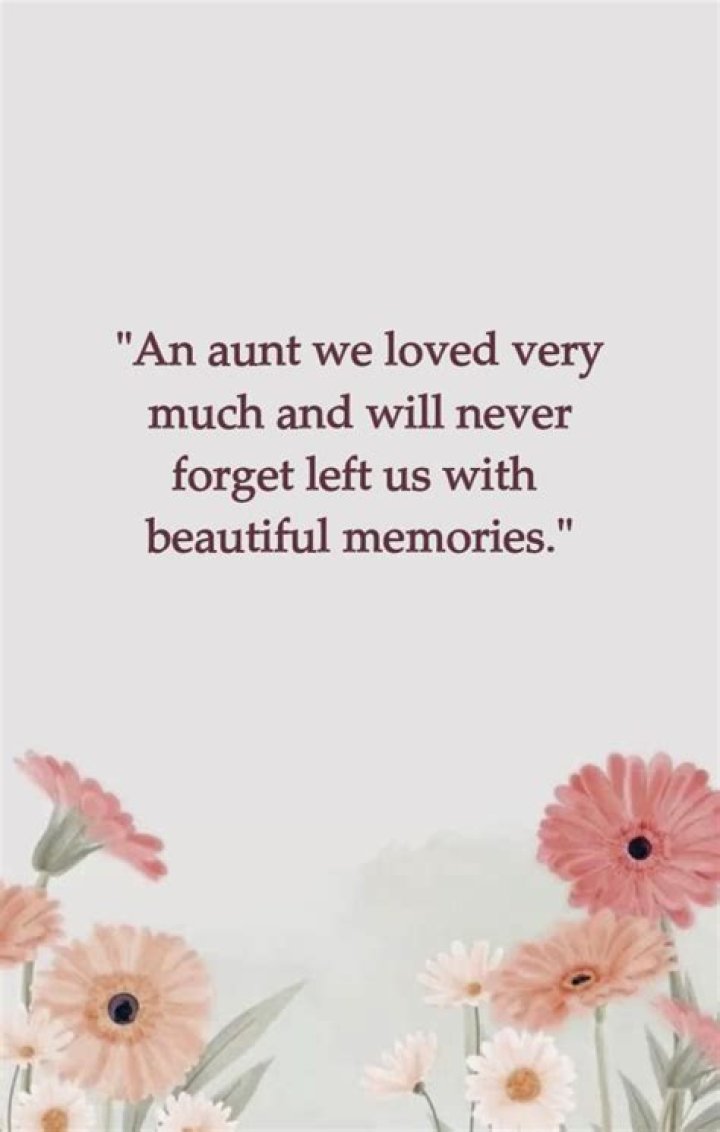 Explore Quotes For Aunt Death
