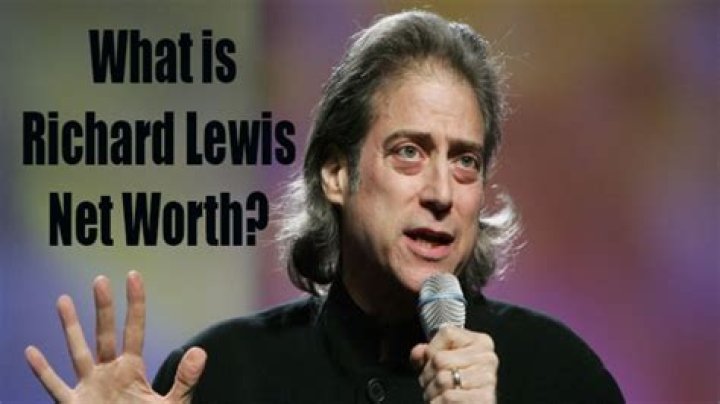 Exploring The Wealth Of A Comedic Legend: Richard Lewis Net Worth