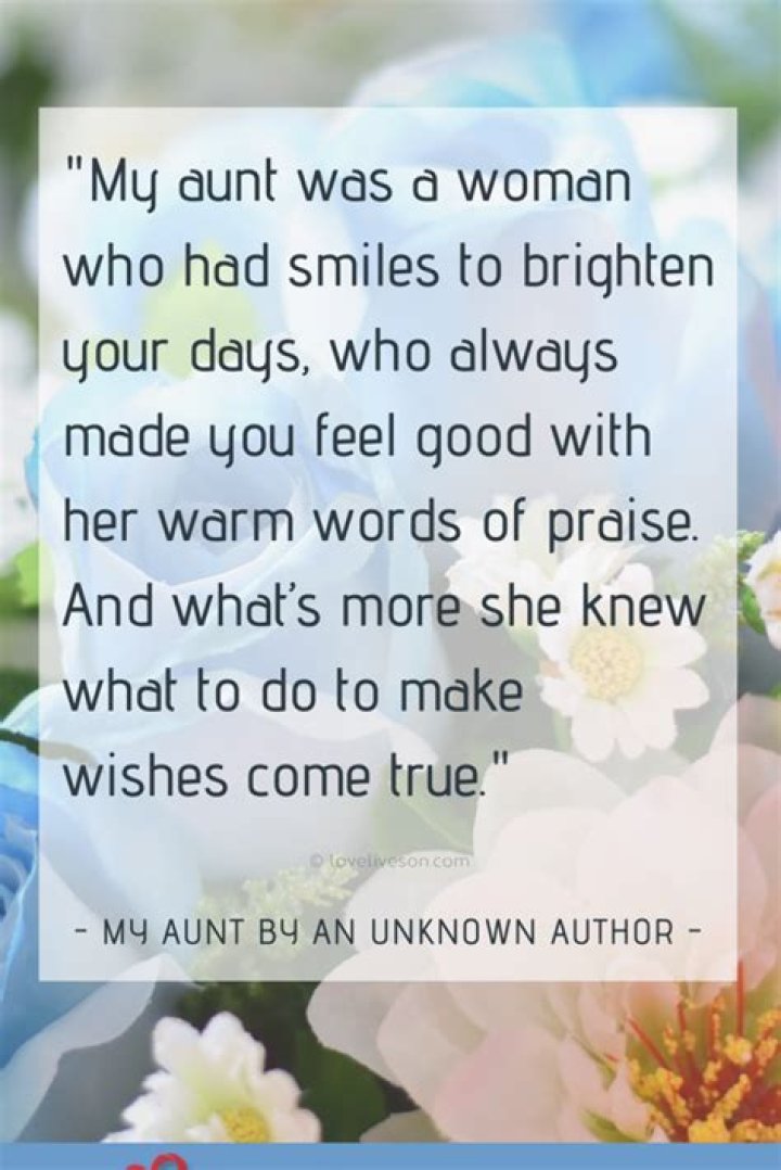 Discover The Art Of Crafting Heartfelt Farewell Messages For Departed Aunts