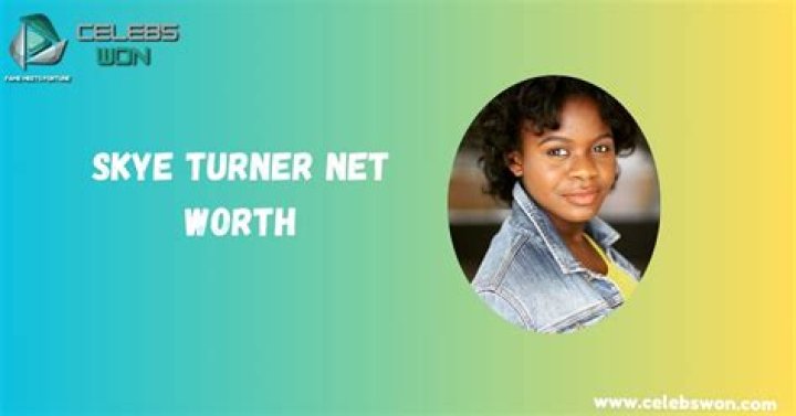 Unveiling Skye Turner's Net Worth: Discoveries And Insights