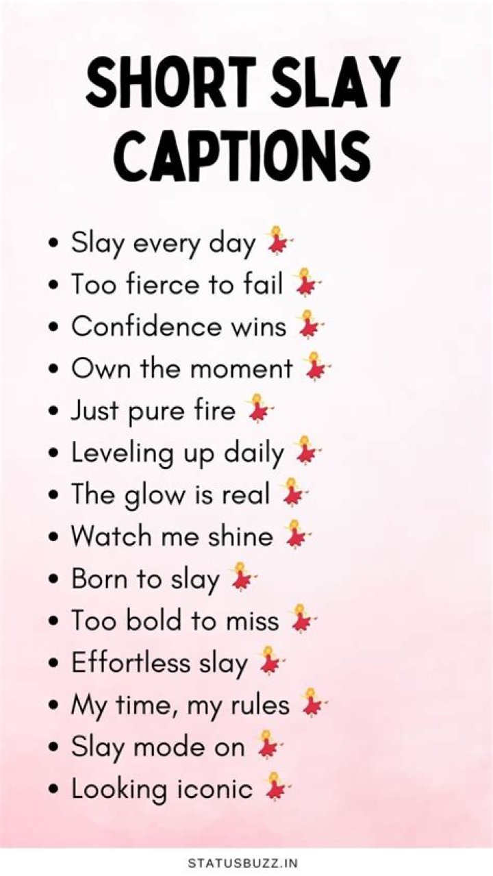 Discover The Secrets Of Slay Captions