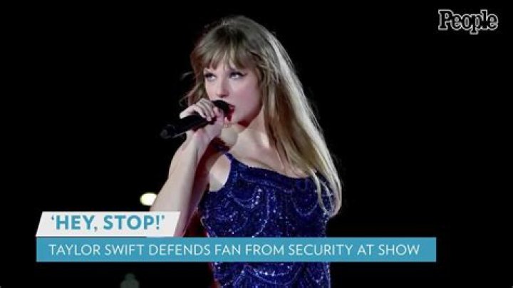 Taylor Swift defends fan from aggressive security guard at Philadelphia concert ·