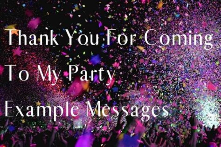 Unlock The Power Of "Thanks For Coming To Our Party": Insights And Discoveries Await!