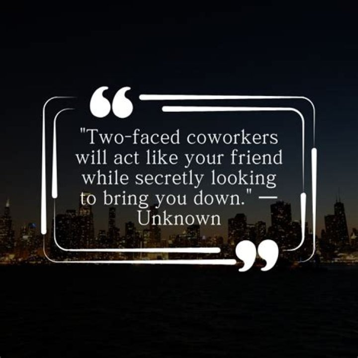 Unmask The Duplicity: Discover Two-Faced Coworkers Exposed