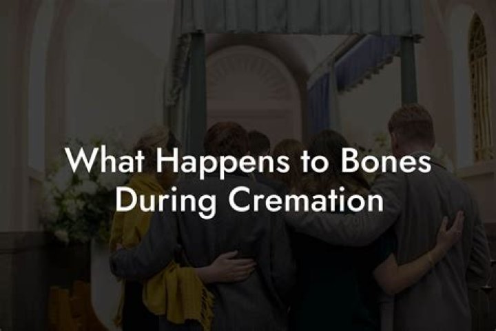 What bone is left after cremation?