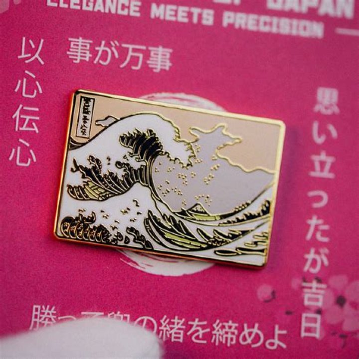 What does the wave symbolize in Japan?