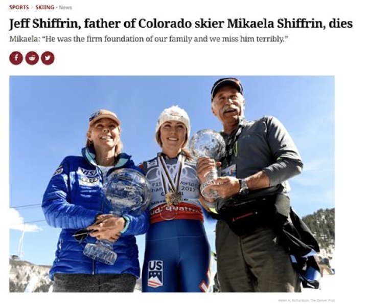 What Happened To Mikaela Shiffrin Father Jeff Shiffrin? Accident And Death Cause Explroed