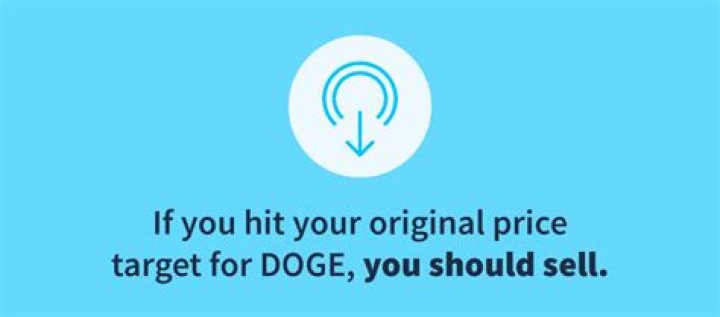When should I sell my DOGE? ·