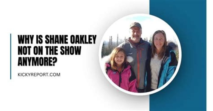 Shane Oakley's Absence From The Show